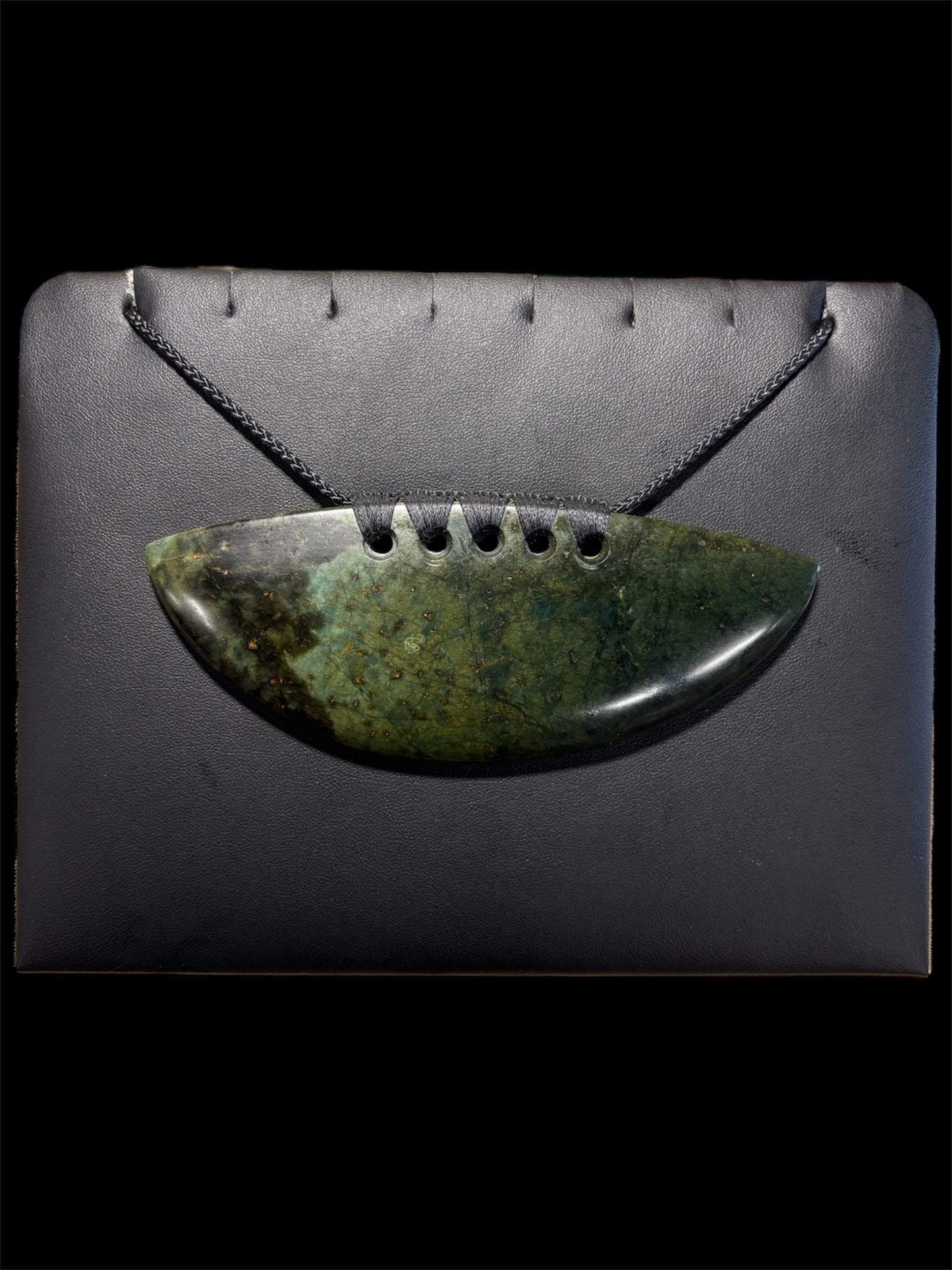 XL Totoweka Pounamu Greenstone Breastplate