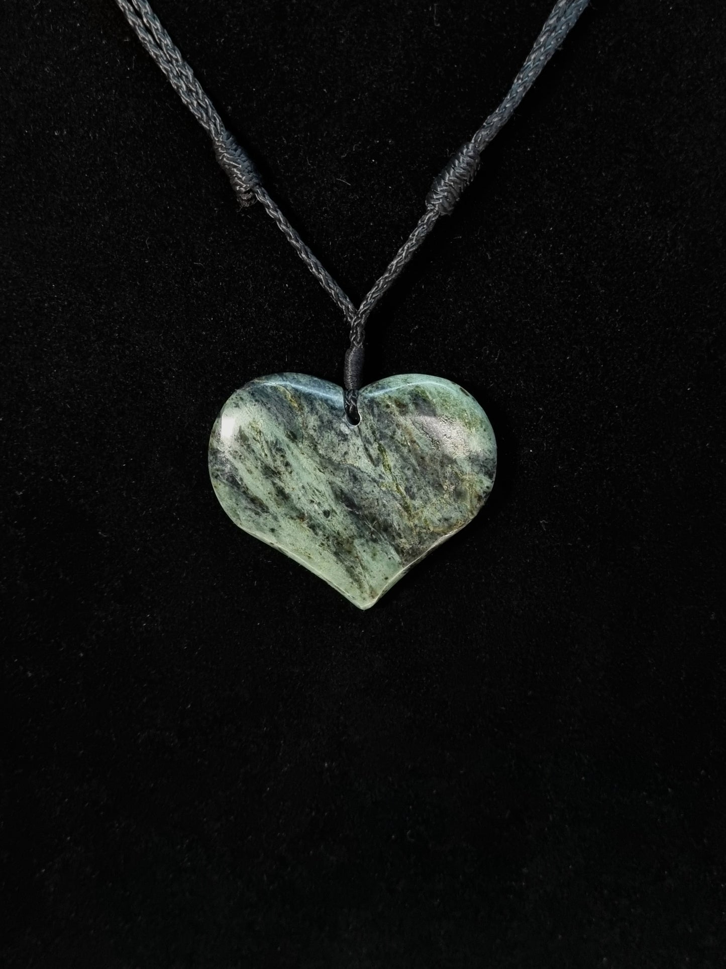 Heart Pounamu Greenstone