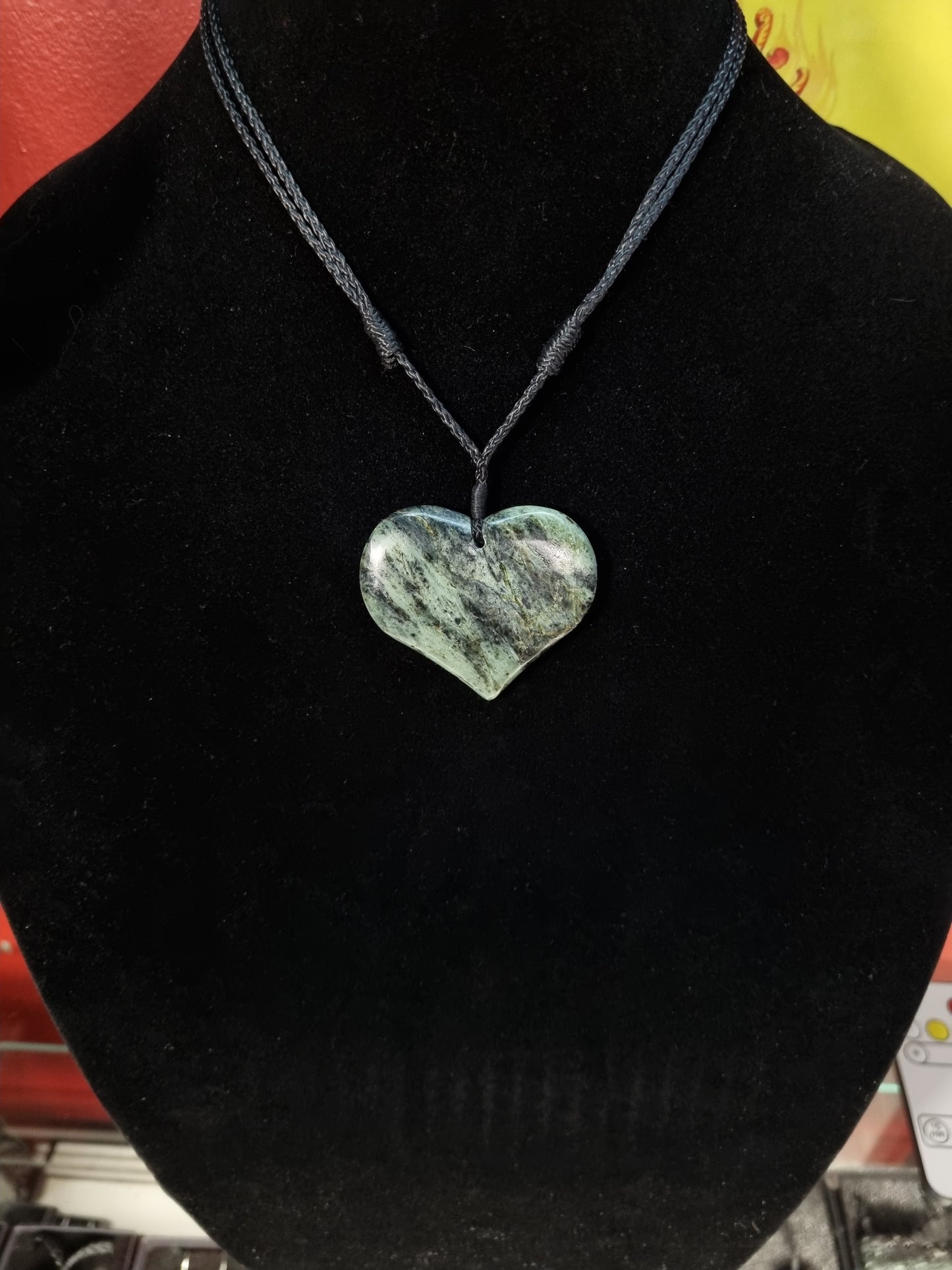 Heart Pounamu Greenstone